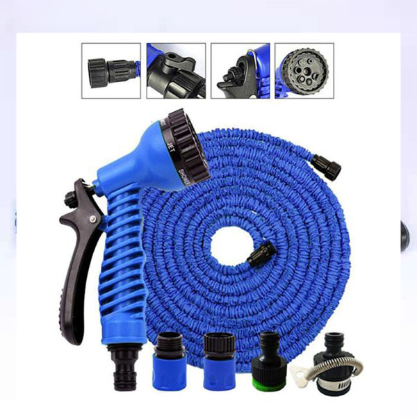 Magic Hose عرض حبتين خرطوم الماء قابل للتمدد 22 متر - الصورة 3