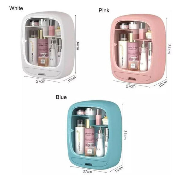 عرض 2 منظم حمام معلق لمستحضرات التجميل - الصورة 5