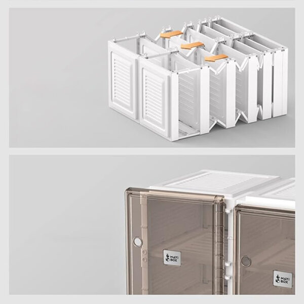 ⁦عرض حبتين دولاب قابل للطي ٤ أدوار⁩ - الصورة ⁦3⁩