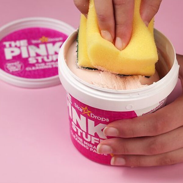 ⁦عرض منظف بينك ستار 850 جرام + لمامة ومكنسة لاسلكية 2 في 1 بضمان عامين⁩ - الصورة ⁦3⁩