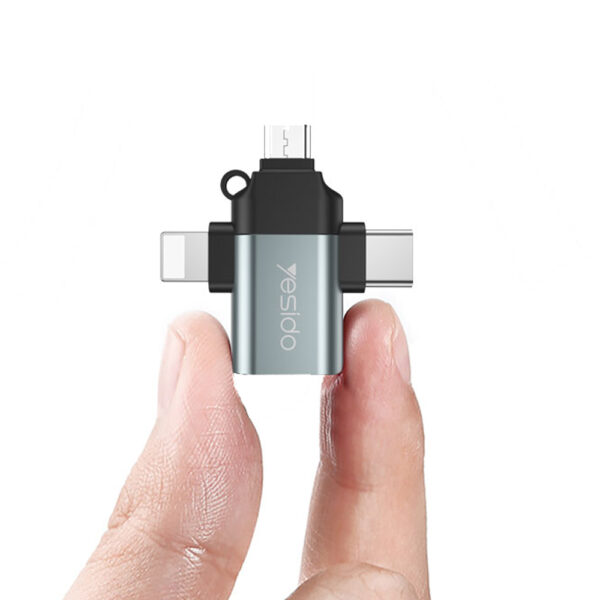 ⁦محول بثلاث مقابس⁩ - الصورة ⁦3⁩