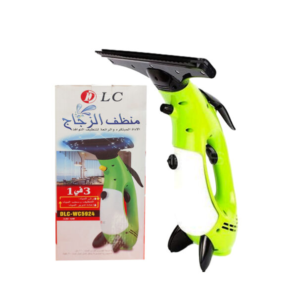 ⁦عرض عصا تنظيف ريشية + منظف الزجاج لاسلكية محمولة للنوافذ مع خزان مياه بضمان عامين⁩ - الصورة ⁦3⁩