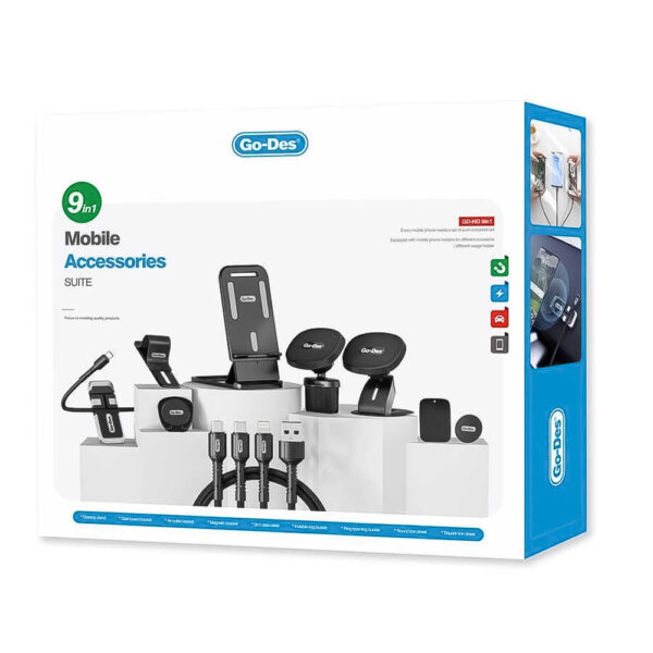 مجموعة اكسسورات الجوال 9 في 1 - الصورة 4