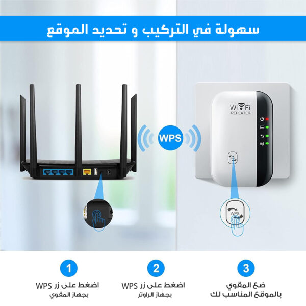 • مقوي واي فاي لا سلكي - الصورة 3