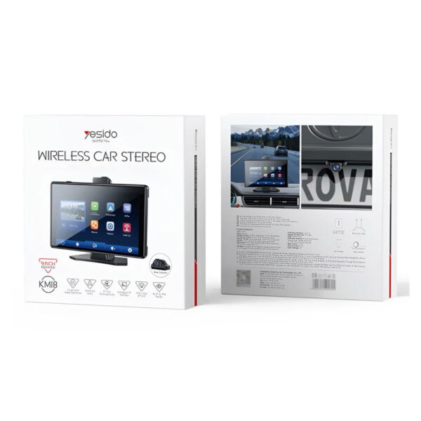 يَسيدو ستيريو برو - شاشة سيارة ذكية لاسلكية بضمان سنة - الصورة 3