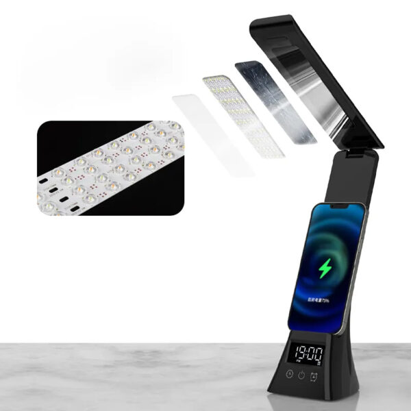 ⁦أبجورة فندقية التحكم من خلال تطبيق + منبة + شاحن لاسلكى⁩ - الصورة ⁦5⁩