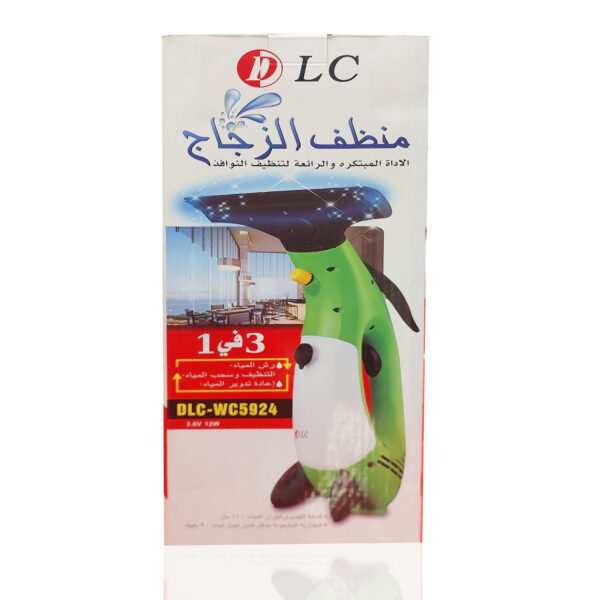 • منظف الزجاج لاسلكية محمولة للنوافذ مع خزان مياه بضمان عامين - الصورة 4