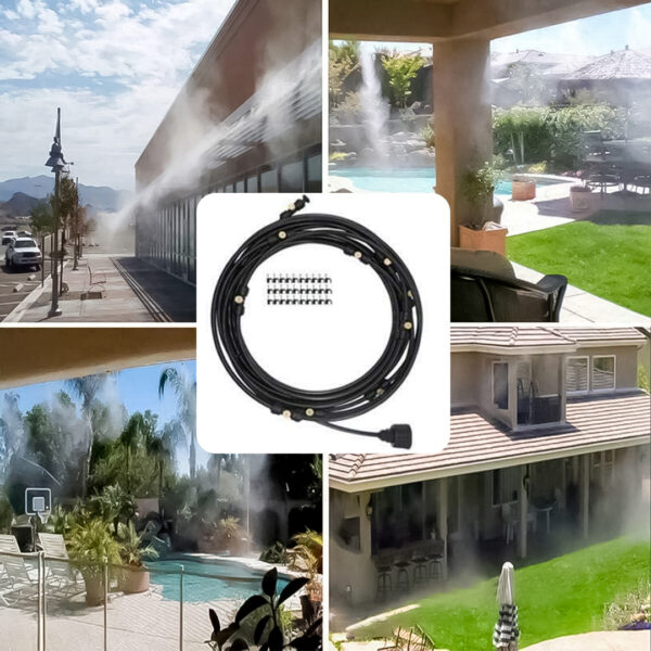 ⁦عرض حبتين بخاخ رذاذ للترطيب 20 متر بـ 20 فتحات للرش⁩ - الصورة ⁦5⁩