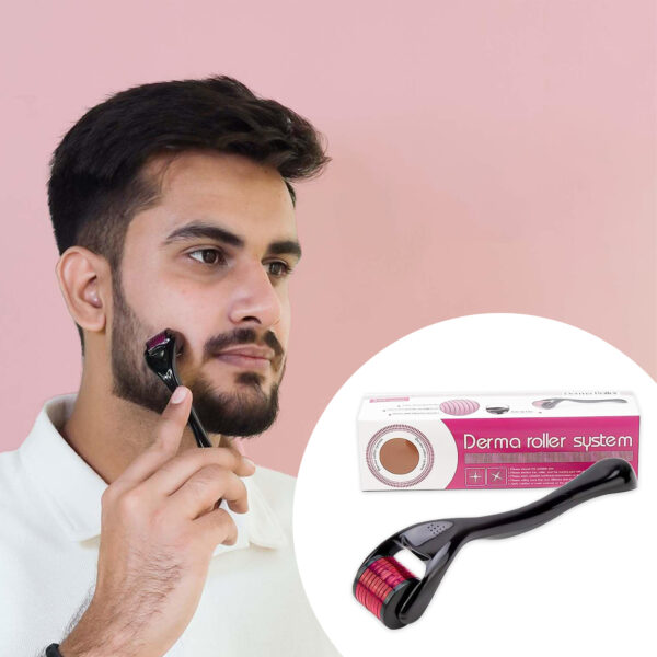 ⁦زيت نمو اللحية + درما رولر مجانا⁩ - الصورة ⁦3⁩
