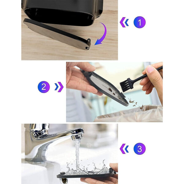 مصيدة الحشرات بالاشعة فوق البنفسجية 4200 فولت DLC بضمان عامين - الصورة 3