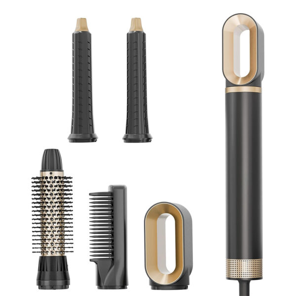 • فرشاة فرد الشعر5 في 1 المتطورة, ضمان سنتين - الصورة 6