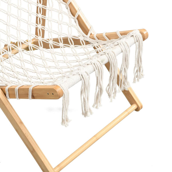 كرسى الاسترخاء الشبكى قابل للطى - الصورة 3