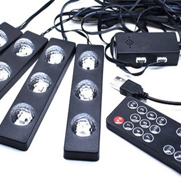 اضاءة داخلية للسيارة بريموت كونترول - الصورة 5